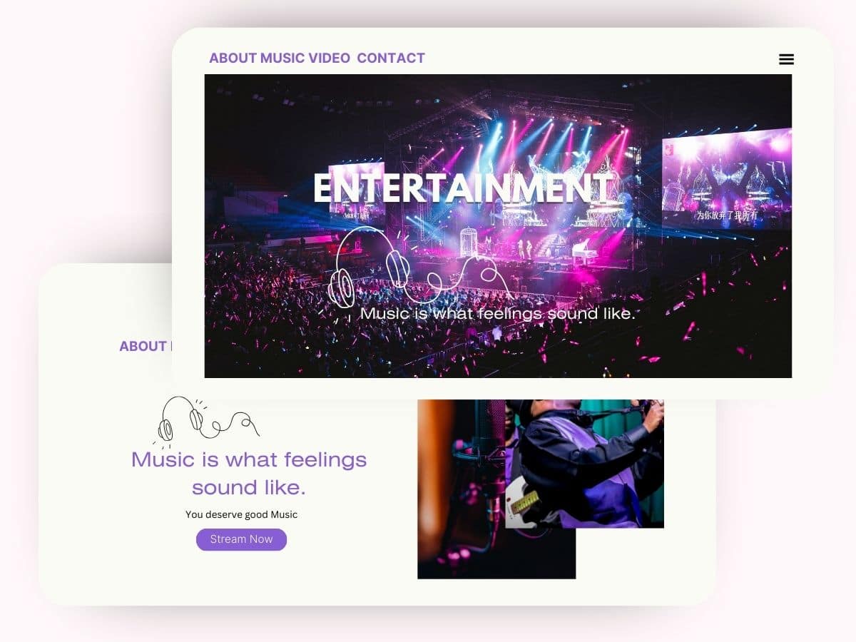 Entertainment Web Design and Development in Lagos - pic 1