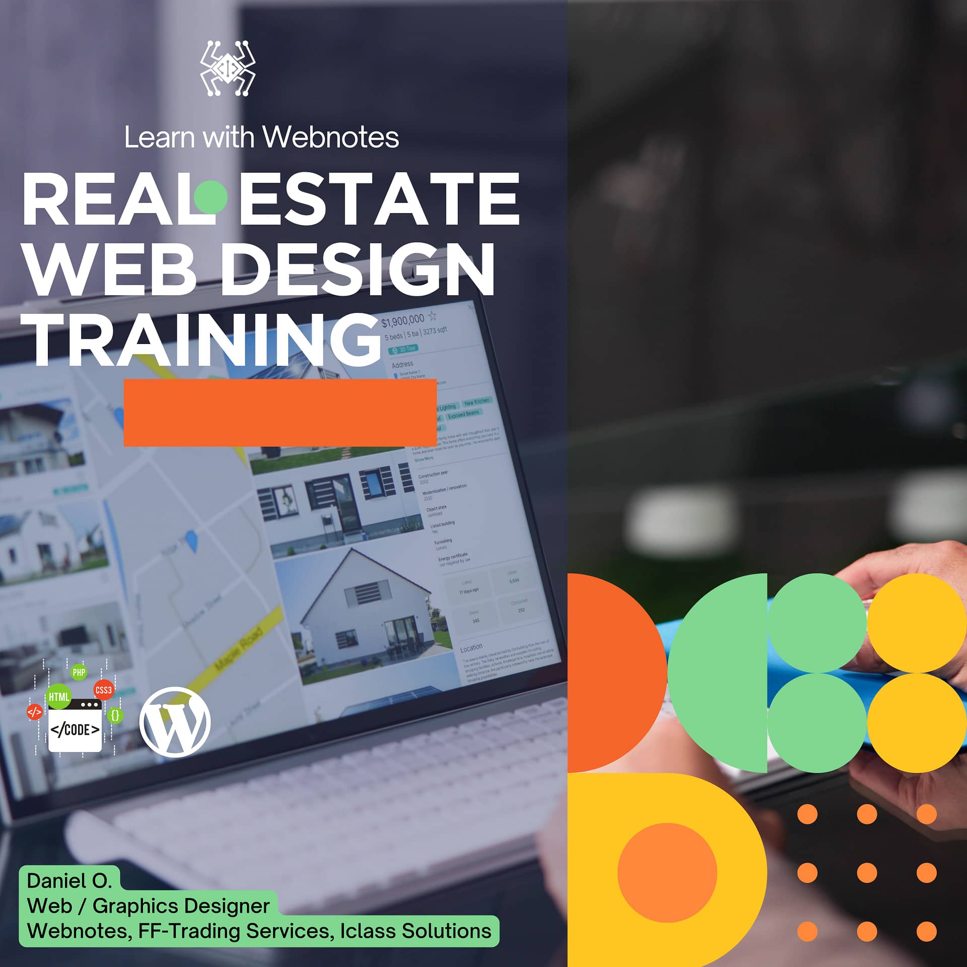 Real estate Web Design Training in Lagos - 3